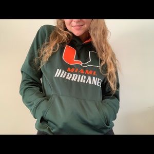 Miami Hurricanes Hoodie Youth XL